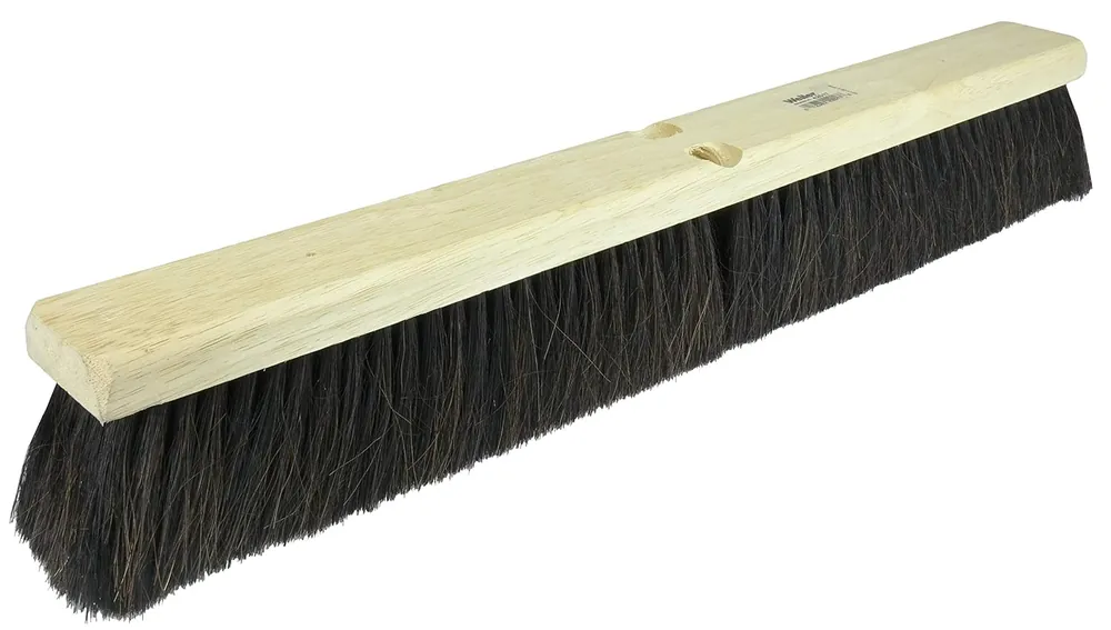 SK0381037-US20260702-105043-0 Weiler 42017 Medium Sweep Floor Brush Black Tampico 24 Inch - Image 1