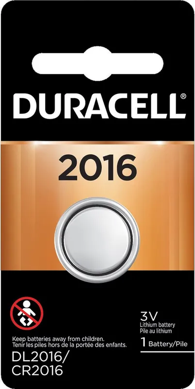Duracell DL2016BPK Security Lithium Batteries 3 Volt