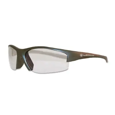 SK0381151-US20260702-105043-0 Smith and Wesson 21294 Equalizer Safety Glasses Clear Polycarbonate Lens Gunmetal - Image 1