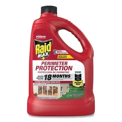 Raid 316225 Max Perimeter Protection Spray 128 Fl Oz Jug Refill