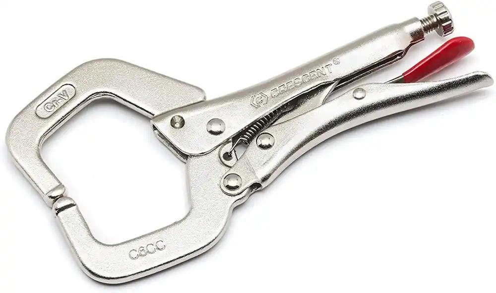 SK0381402-US20260702-105043-0 Crescent C11CCVN Locking C-Clamp with Regular Tips 11 inches - Image 1