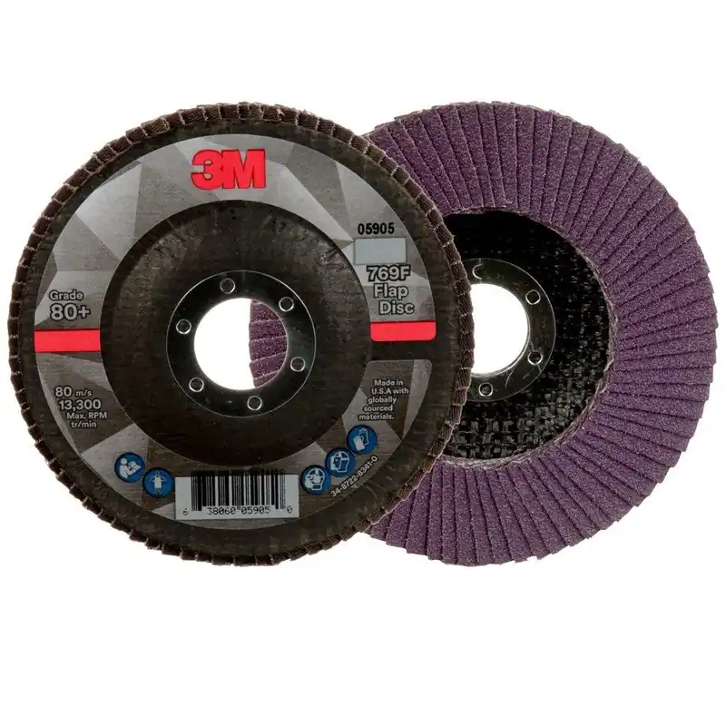 SK0381519-US20260702-105043-0 3M 7100178016 769F 4-1/2 x 7/8 in. Fiberglass Flap Disc - Image 1