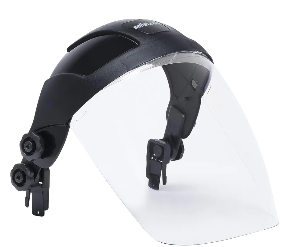 SK0381601-US20260702-105043-0 Sellstrom S32012 Single Crown Safety Face Shield Anti-Fog Clear Tint Hard Hat Adapter - Image 1