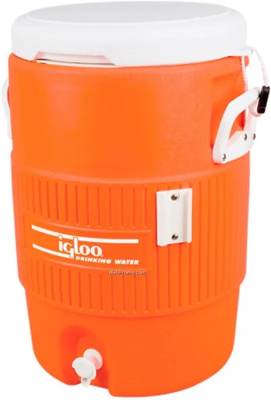 SK0381863-US20260702-105043-0 Igloo 42316 5 Gallon Cooler with Seat Lid Orange - Image 1