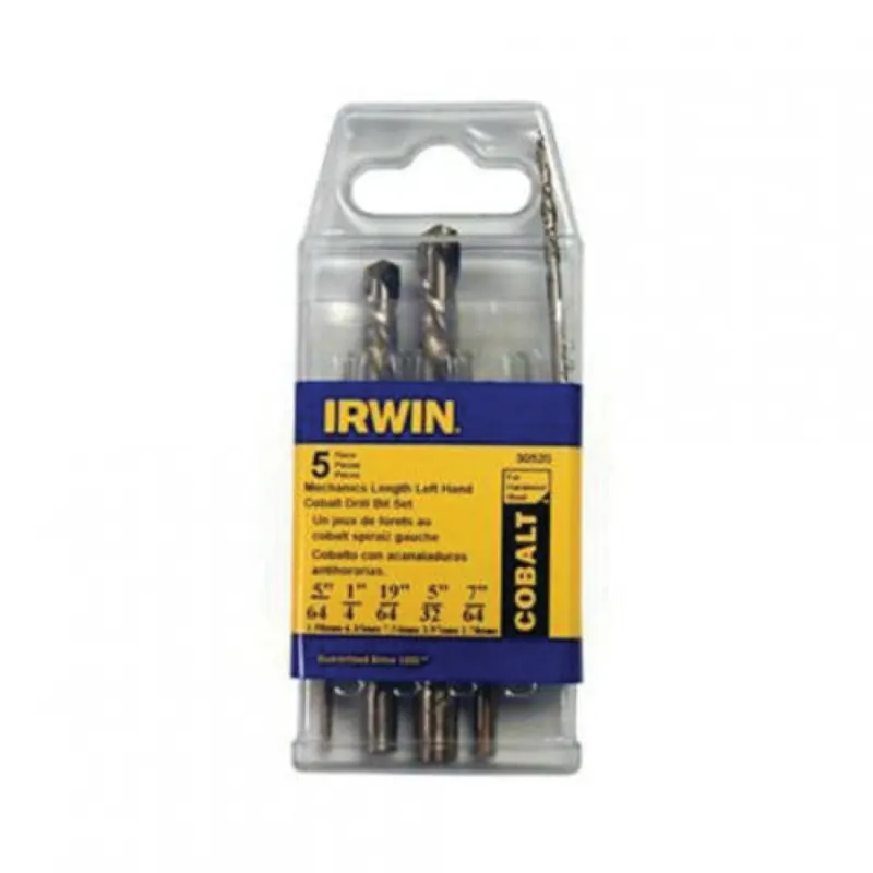 SK0381881-US20260702-105043-0 Irwin 30520 DRL BIT 5PC SET LH CBLT - Image 1