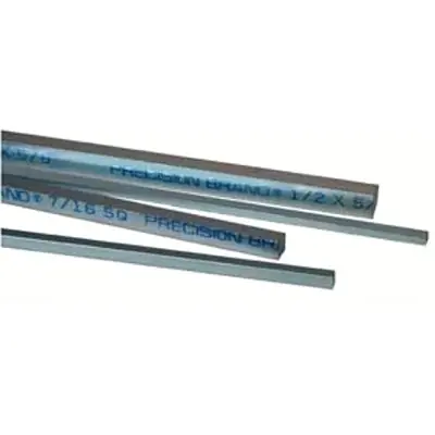 SK0381953-US20260702-105043-0 Precision Brand 14350 Square Zinc Plated Keystocks 7/16 in x 12 in 4 per bundle - Image 1