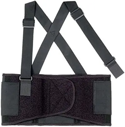 SK0382022-US20260702-105043-0 Ergodyne 11093 ProFlex 1650 Economy Elastic Back Support, Medium, Black, 1 Each - Image 1