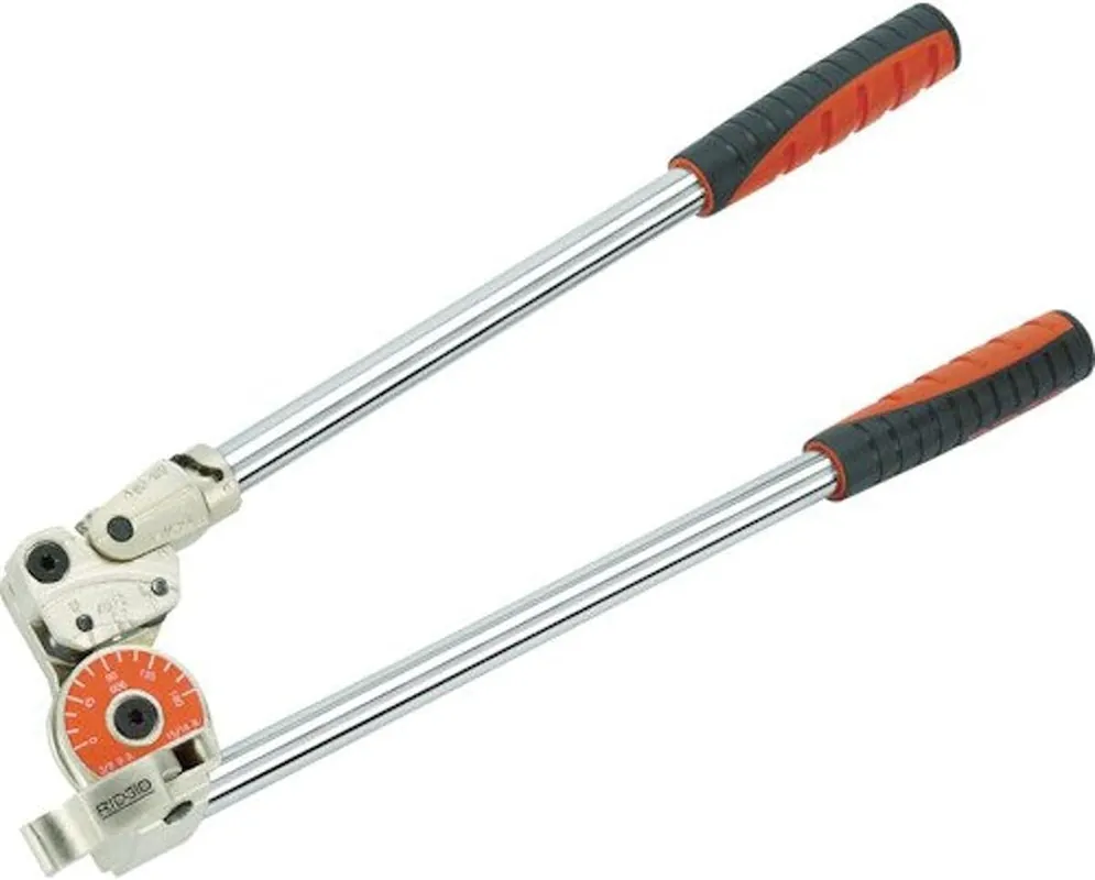 SK0382031-US20260702-105043-0 RIDGID 38033 Heavy-Duty Instrument Bender 1/4 inch Tubing Bender for Bends Up to 180 Degrees Pipe Bender - Image 1
