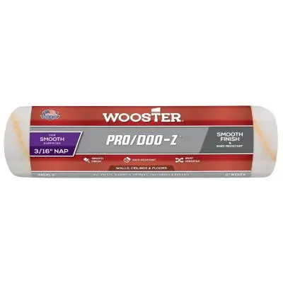 Wooster 0RR6410090 Pro/Doo-Z Roller Covers 9 in 3/16 in Nap Length