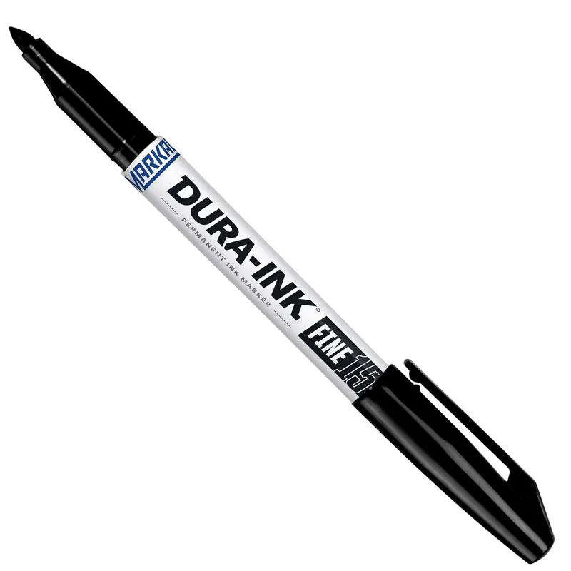 SK0382252-US20260702-105043-0 Markal 96023 Dura-Ink 15 Permanent Ink Marker Black Pack of 12 - Image 1