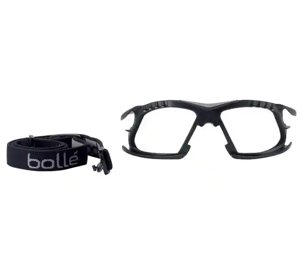 SK0382325-US20260702-105043-0 Bolle 40243 Rush+ Safety Glasses Platinum Yellow & Black Frame Clear Lens - Image 1