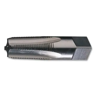 Cle-Line C64222 0462 Bright Semi-Bottoming Tapered Pipe Tap, 7FL, 2 in-11.5 NPT Tool Size