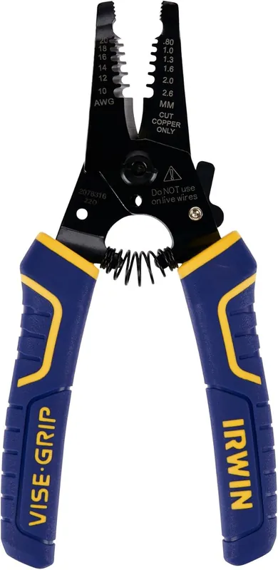 IRWIN 2078316 VISE-GRIP Wire Stripping Tool Wire Cutter 6-Inch