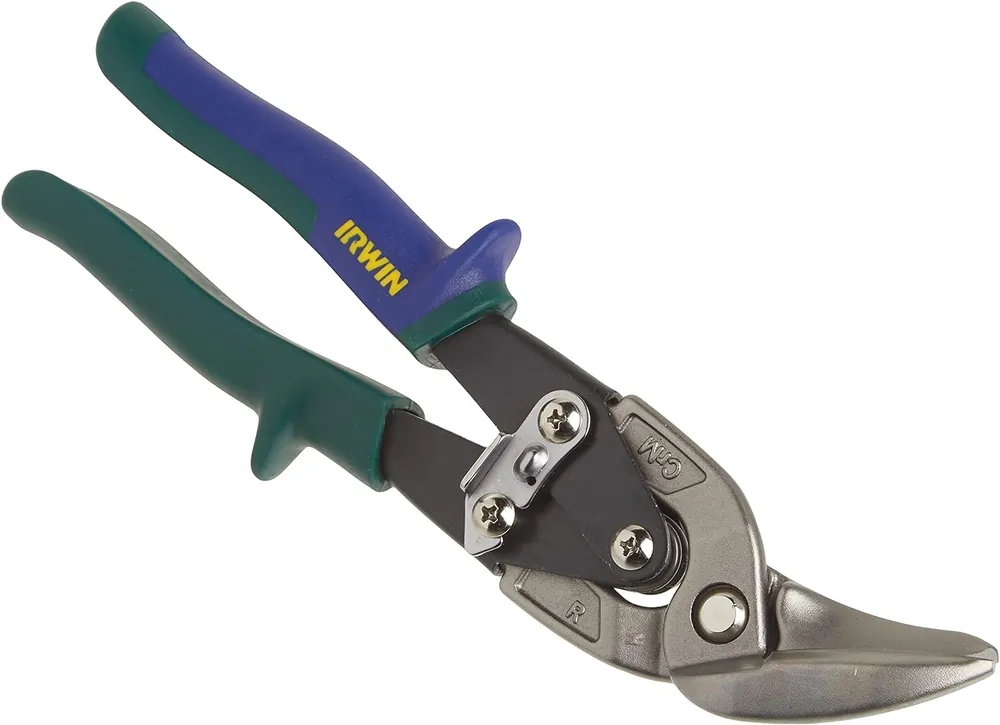 Irwin 2073212 Tools Offset Snips Right 9-1/2 Inches 241 mm