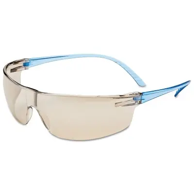Honeywell SVP206 SVP 200 Series Eyewear Blue Mirror Lens Hard Coat Blue Frame