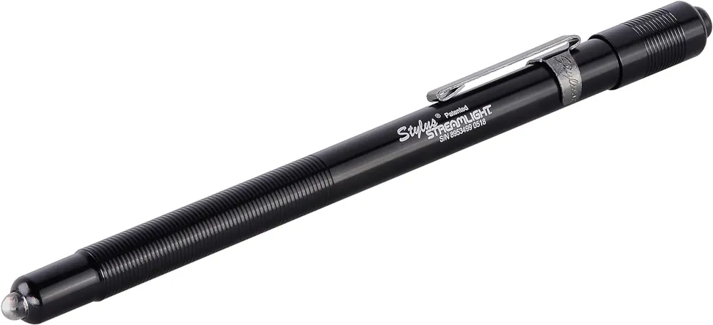 SK0382624-US20260702-105043-0 Streamlight 65022 Stylus 2-Lumen Blue LED Pen Light with 3 AAAA Alkaline Batteries - Image 1