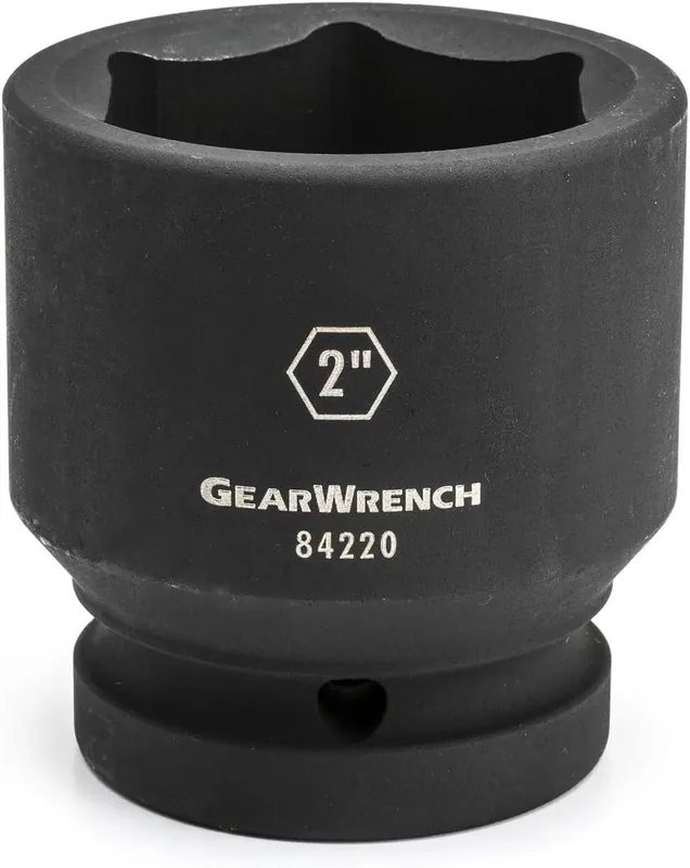 GEARWRENCH 84212 1 Drive Standard Impact SAE Socket 1-1/2, 6 Point