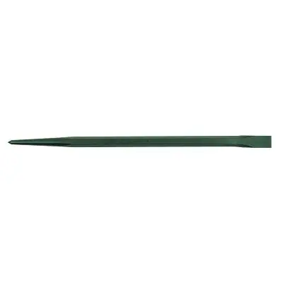 Mayhew Tools 75004 Line-Up Pry Bar 30 Inch Long and 7/8 Inch Stock Straight Chisel Pointed Hex