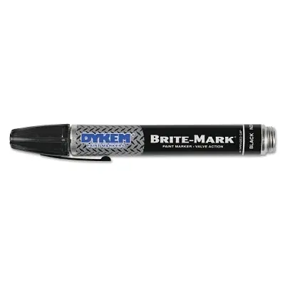 SK0382889-US20260702-105043-0 DYKEM 40003 BRITE-MARK 40 Black Medium Tip Marker - Image 1
