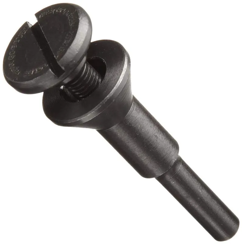 SK0382908-US20260702-105043-0 Weiler 56490 Mounting Mandrel For Cut-Off Wheels 3/8 in Arbor Hole 1/4 in Stem - Image 1