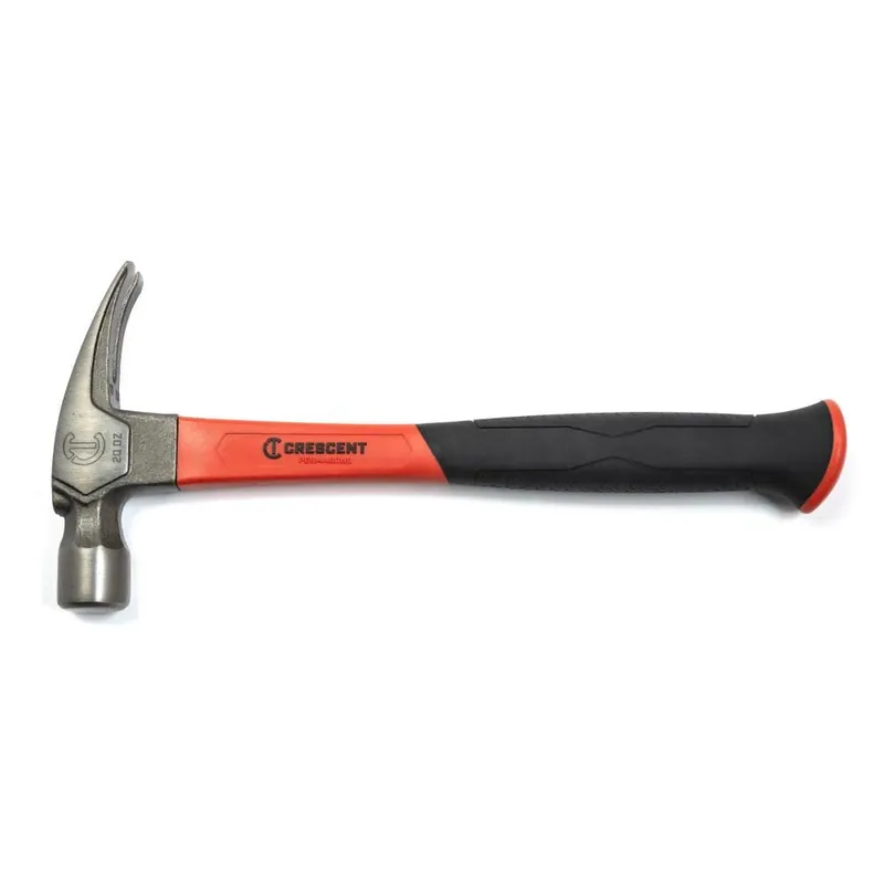 SK0383087-US20260702-105043-0 Crescent 11418C-06 Rip Claw Hammer 20 oz Fiberglass Handle - Image 1