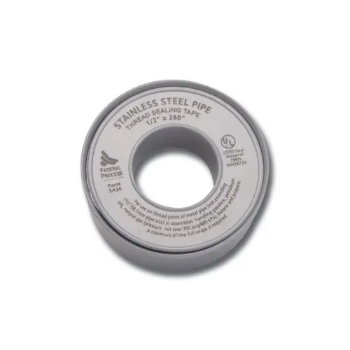 SK0383321-US20260702-105043-0 Gasoila SA26 PTFE Thread Tape 4.3 mil High Density 260 in L x 1/2 in W - Image 1