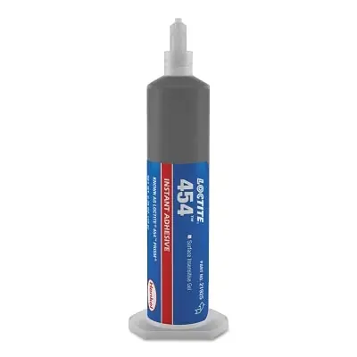 Loctite 231346 454 Prism Instant Adhesive Surface Insensitive Gel 10 g Tube Clear