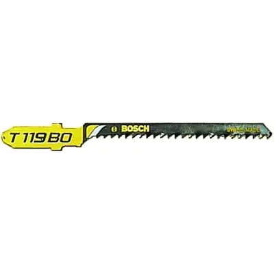 Bosch T119BO High Carbon Steel Jigsaw Blades 3 1/4 in 12 TPI