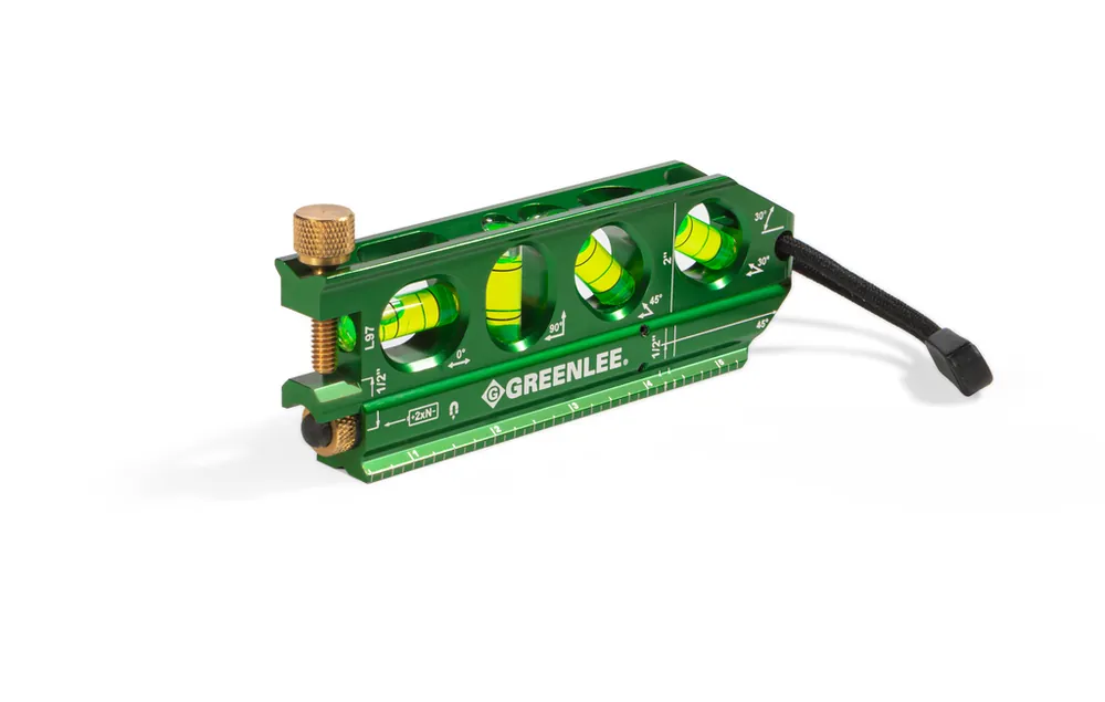 SK0383552-US20260702-105043-0 Greenlee L97 5-5/8 x 3/4 1 Vial Mini Magnetic Bender Laser Level - Image 1