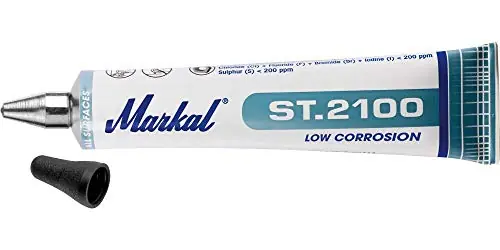 Markal 96673 Security Check Paint Marker Black 50ml Inspection Marker