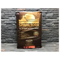 Sphag Sorb SS-2-60 Industrial Absorbent Absorbs 12 Gal 48 Inch X 4 Inch (30 Bags)