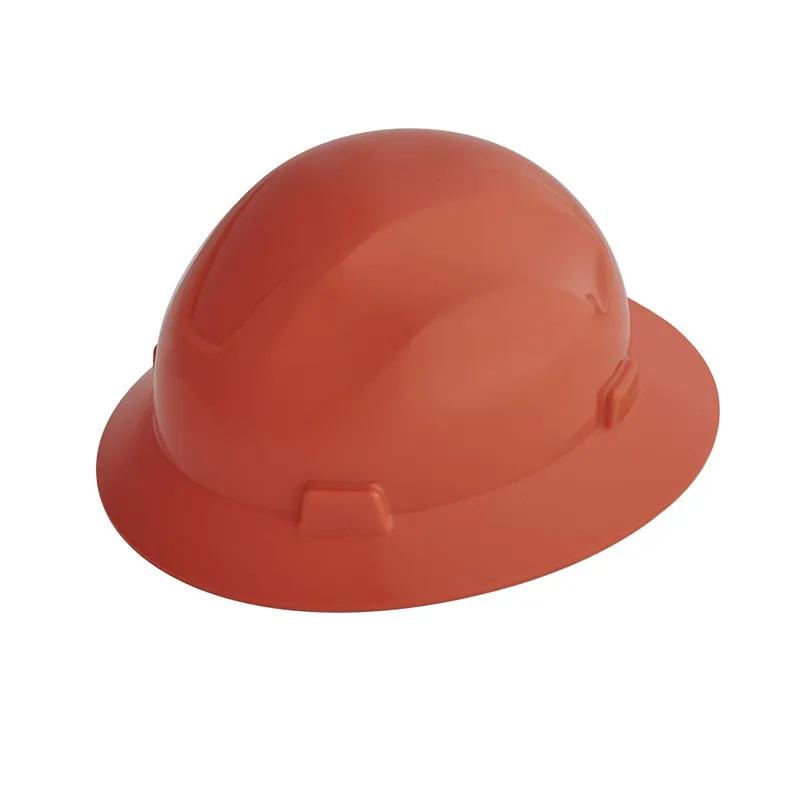 Jackson Safety 20803 Advantage Series Full Brim Hard Hat - Non-Vented - Orange - 4-Point Rapid Dial Suspension