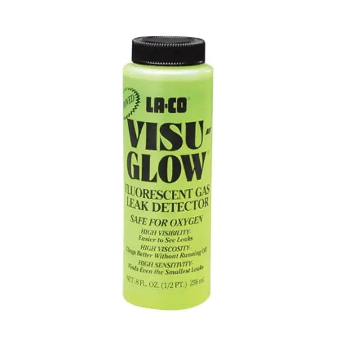 La-Co 032898 Visu-Glow High-Visibility Leak Detector 8 oz Light Yellow-Green