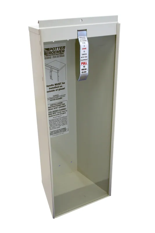 SK0383865-US20260702-105043-0 Kidde 468042 Fire Extinguisher Wall Cabinet White 10 lb Surface Mount - Image 1