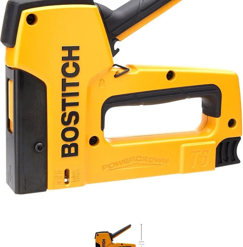 SK0384107-US20260702-105043-0 Bostitch T6-8 Heavy Duty Powercrown Tacker - Image 1