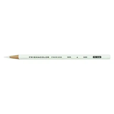 Prismacolor 3365 Premier Soft Core Colored Pencil White (12 Pack)