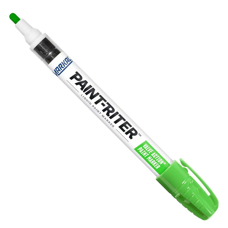 SK0384503-US20260702-105043-0 Markal 97051 Paint-Riter Valve Action Paint Marker Fluorescent Green - Image 1