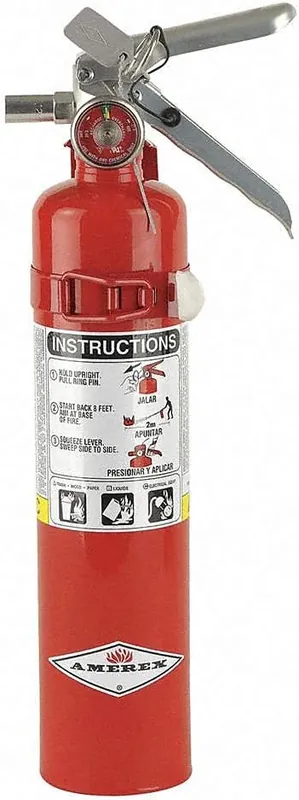 Amerex 417T ABC Dry Chemical Fire Extinguisher 2.5 Pounds