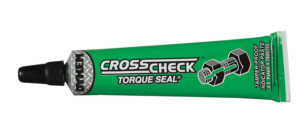 SK0384728-US20260702-105043-0 DYKEM 83315 Cross Check Torque Seal Tamper-Proof Indicator Paste 1 oz Tube Green 24/Case - Image 1
