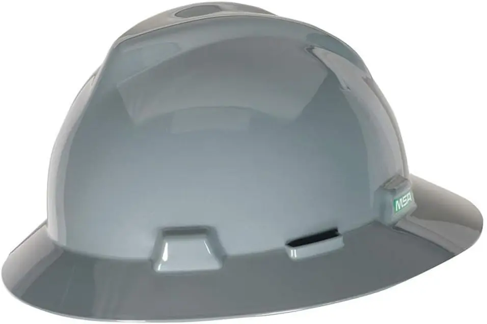 SK0384753-US20260702-105043-0 MSA 454731 V-Gard Full-Brim Hard Hat with Staz-On Pinlock Suspension - Image 1