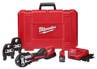 Milwaukee 2473-22 M12 Force Logic Press Tool 1/2 - 1 Kit