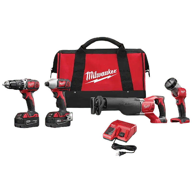 Milwaukee 2696-24 4-Tool Combo Kit