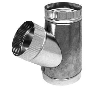 SK0385921-US20260702-105043-0 Southwark Metal SY181614 18 x 16 x 14 in. 26 Gauge Galvanized Steel Sealed Stub Wye - Image 1