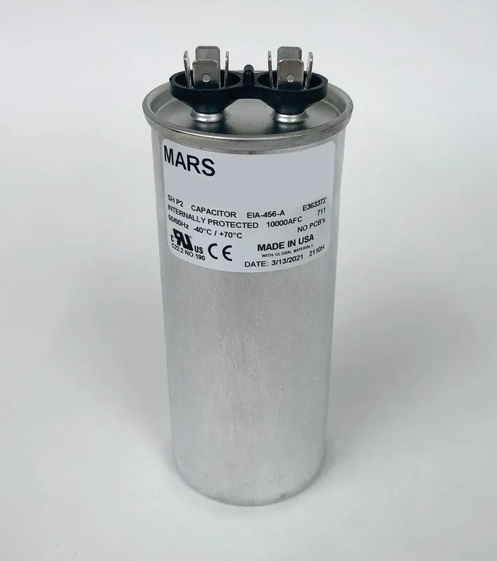 SK0385946-US20260702-105043-0 MARS 14237 USA 20 mfd 440/370V Round Run Capacitor - Image 1