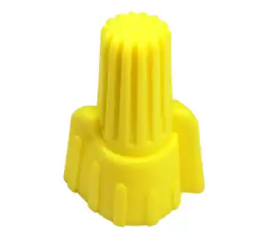 Cambridge WCW-C4 Winged Wire Connectors Wire Range 3 #18 - 2 #12 with 1 #14 Yellow
