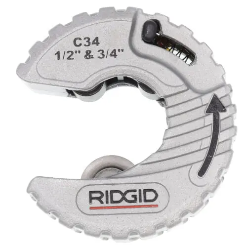 RIDGID 57008 1/2 - 3/4 C-Style Copper Tubing Cutter
