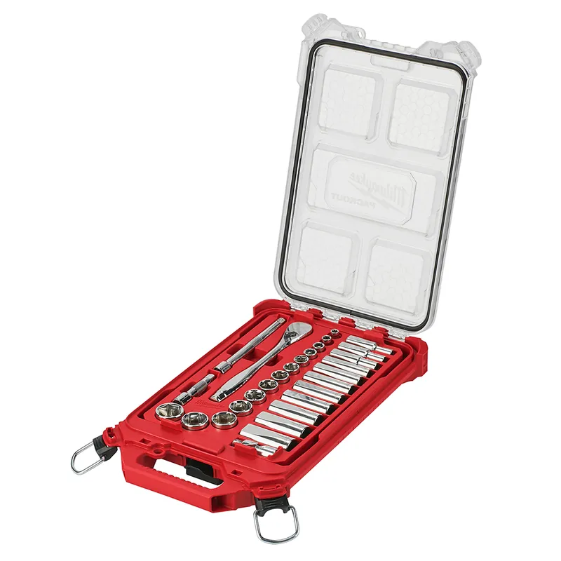 Milwaukee 48-22-9481 Ratchet Socket Set 28 Pc with Packout Organizer