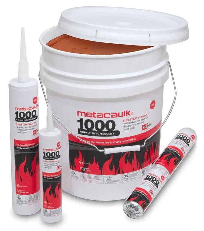SK0386287-US20260702-105043-0 RectorSeal 66640 Metacaulk 1000 Intumescent Firestop Sealant 10.3 oz - Image 1