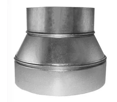 SK0386365-US20260702-105043-0 Southwark Metal 581210 12 x 10 in No Crimp Galvanized Steel 3 Piece Reducer - Image 1