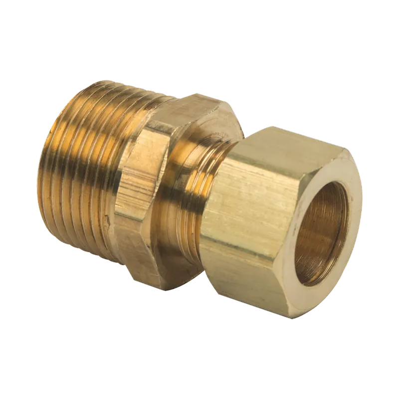BrassCraft 68-10-12X 5/8 in. O.D. Tube x 3/4 in. MIP Compression Male Reducing Adapter